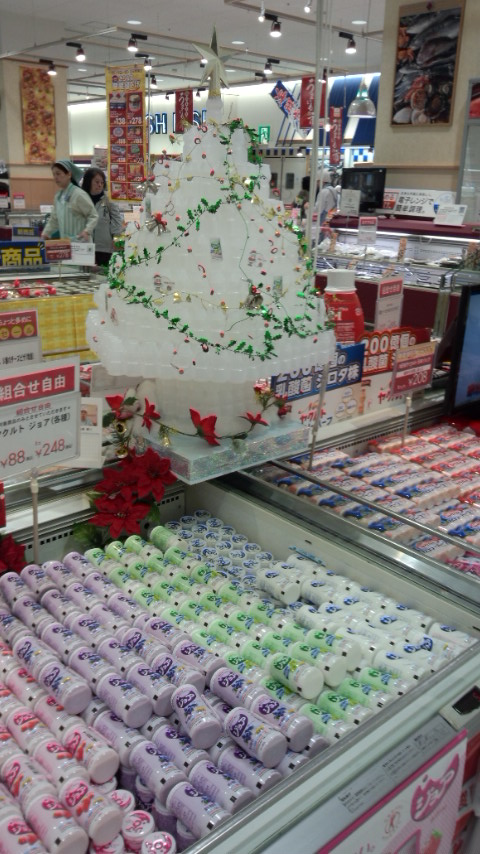 ＩＹ大和鶴間　クリスマスツリー (2)